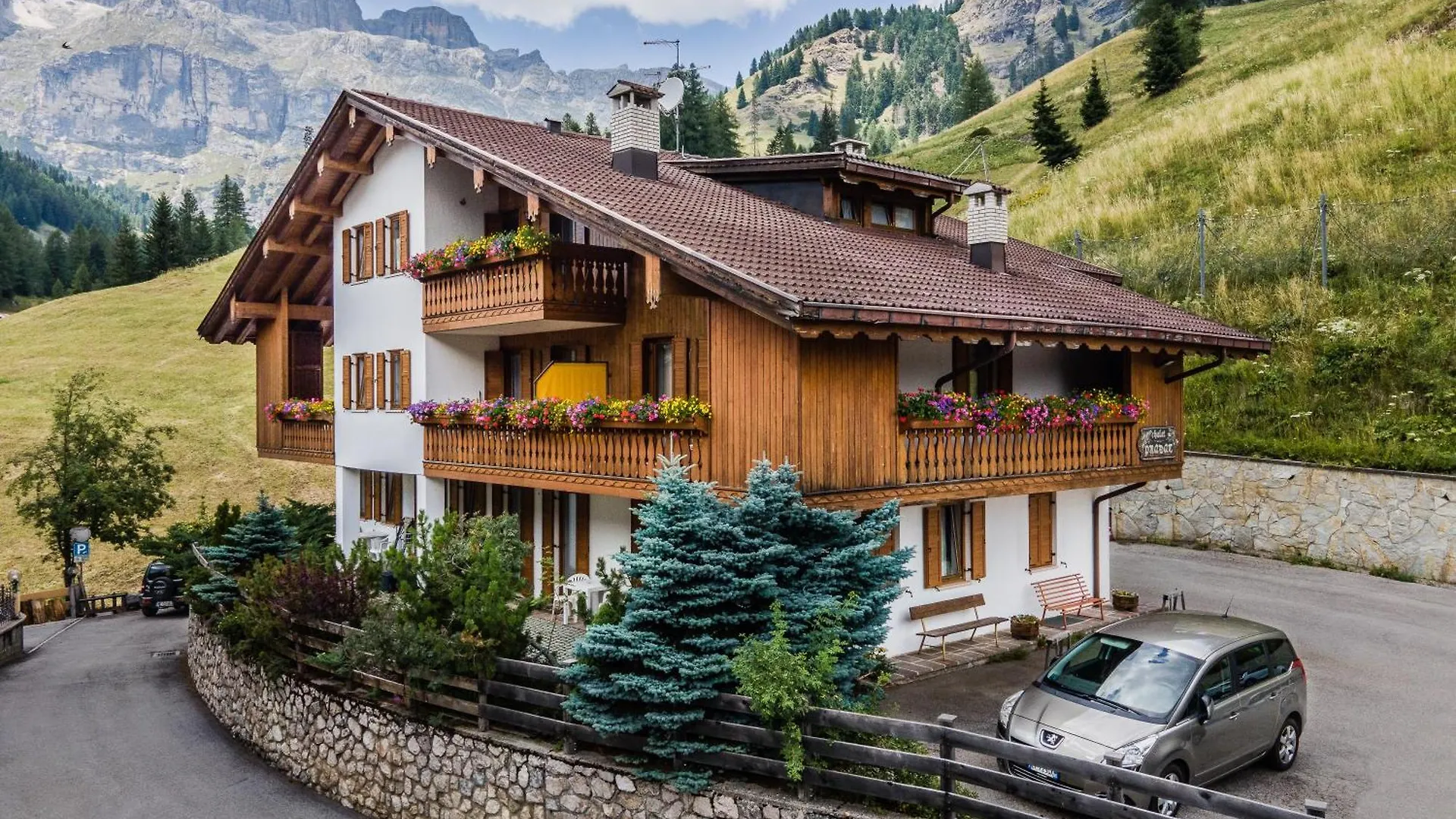 Chalet Pradat Arabba Itálie